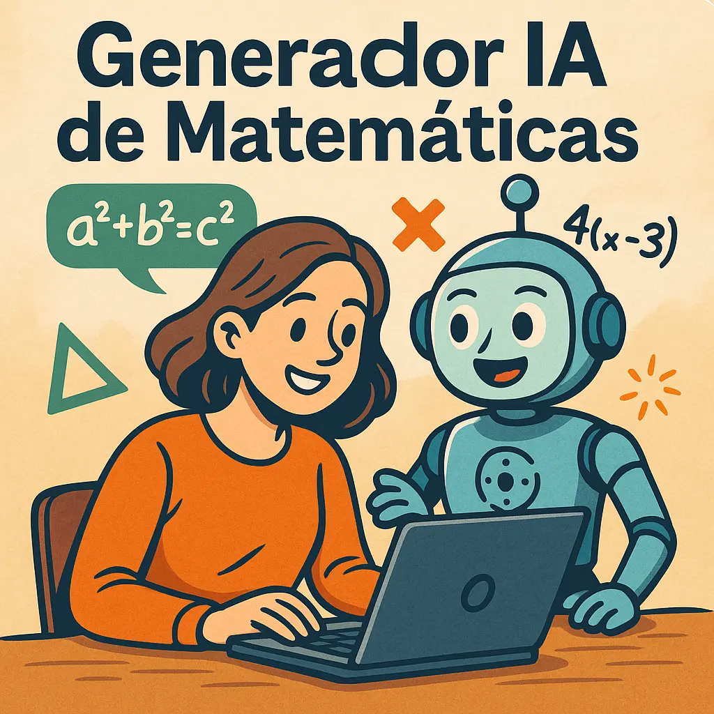 Alumnos usando el Generador IA de Matemáticas